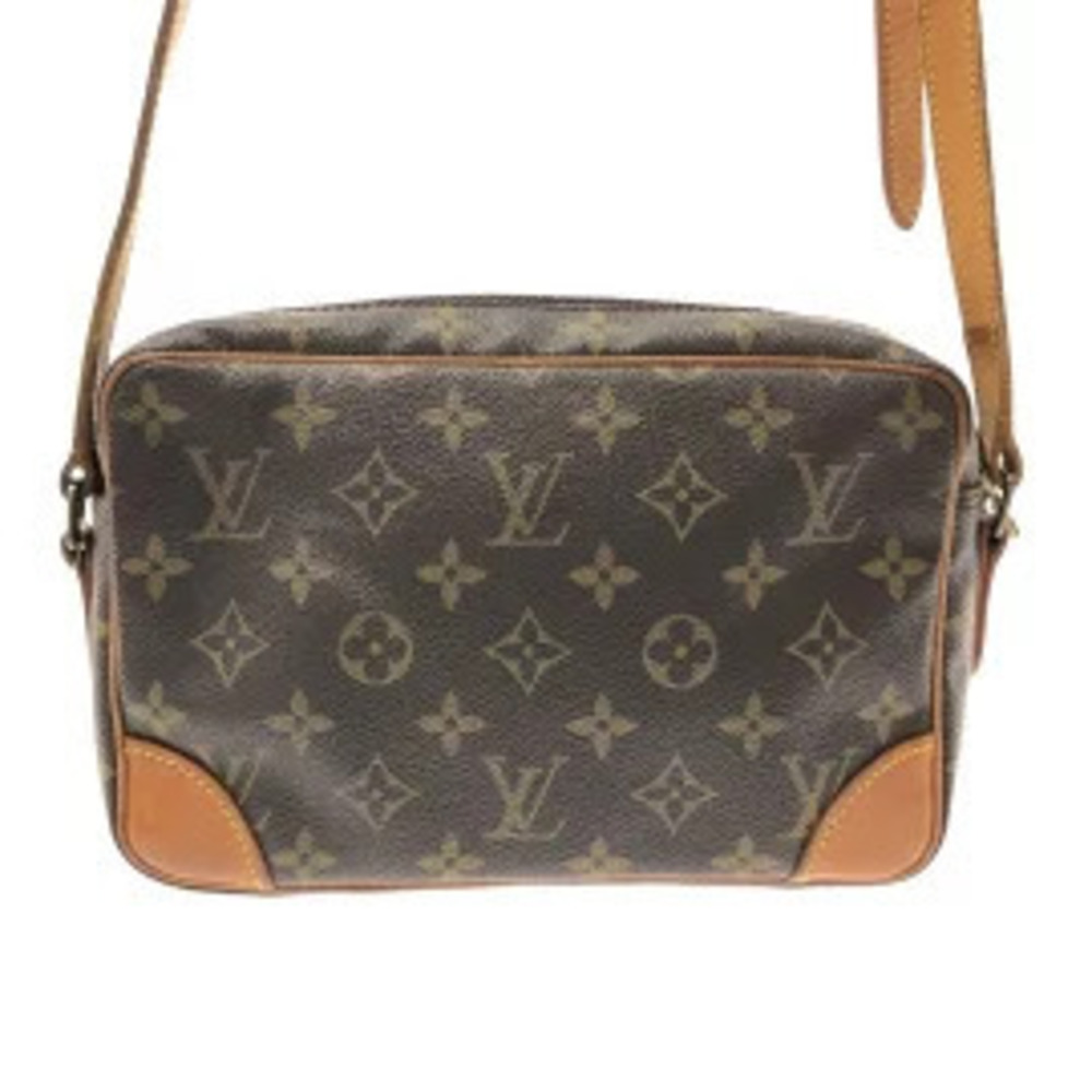 Louis Vuitton Monogram Shoulder Bag Trocadero Canvas Brown